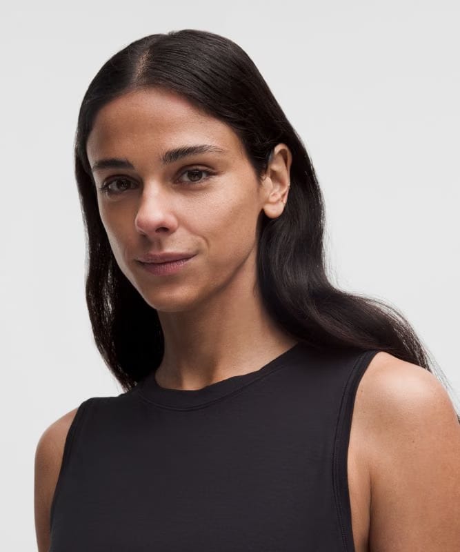 lululemon SilkyAppeal Long-Length Tank Top - Black