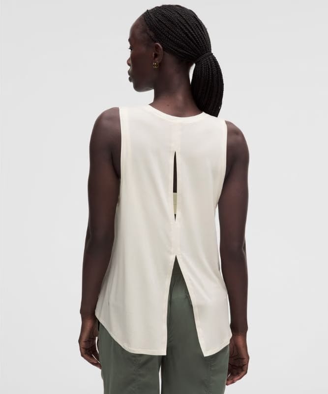 lululemon SilkyAppeal Long-Length Tank Top - Black
