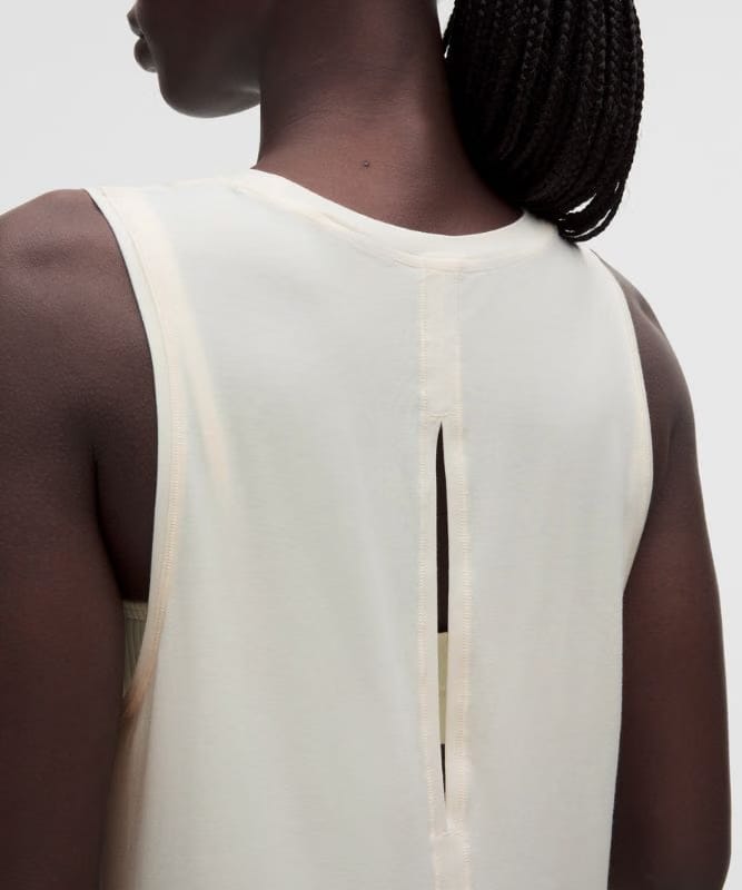 lululemon SilkyAppeal Long-Length Tank Top - Black