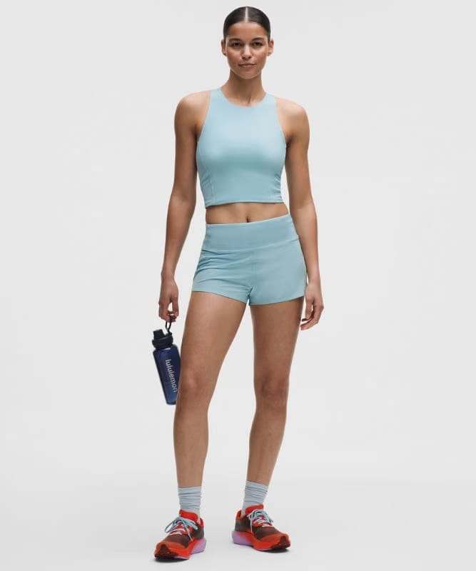 lululemon Swift Speed Cropped Tank Top *B/C Cup - Foam Cloud