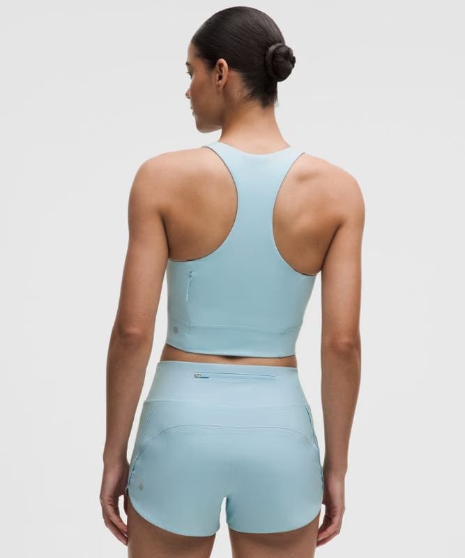 lululemon Swift Speed Cropped Tank Top *B/C Cup - Foam Cloud