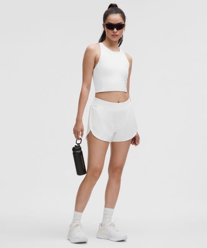 lululemon Swift Speed Cropped Tank Top *B/C Cup - White