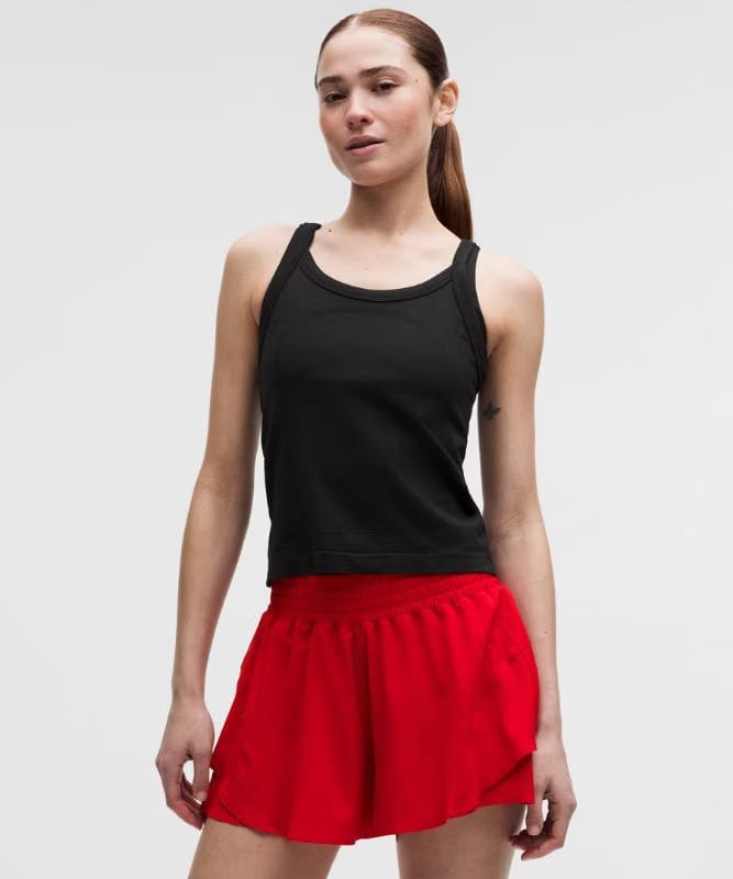 lululemon Swiftly Cami Tank Top - Black/Black