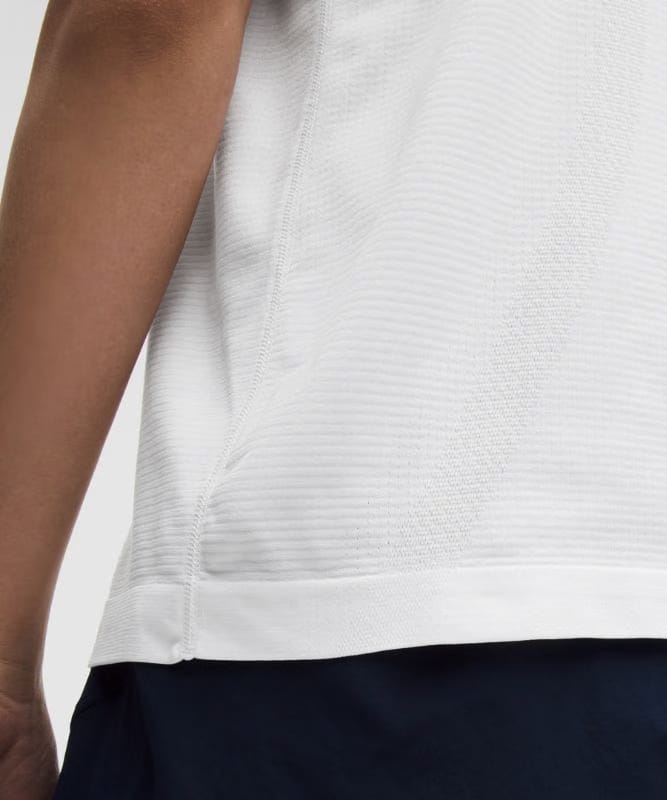 lululemon Swiftly Relaxed Tank Top Hip Length *Updated Fit - White/White
