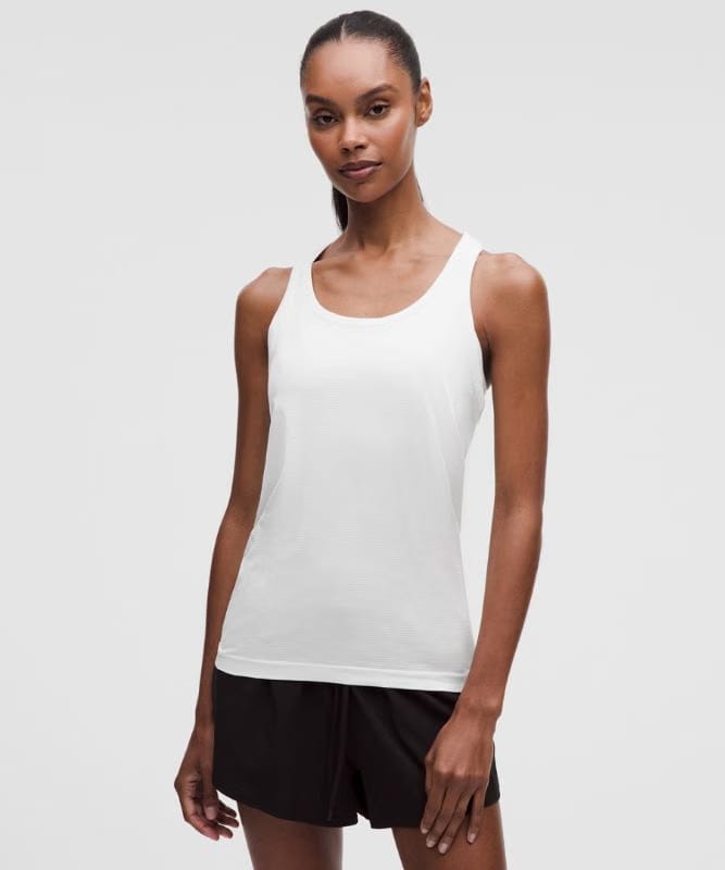 lululemon Swiftly Tech Racerback Tank Top 2.0 *Hip Length - Black/Black