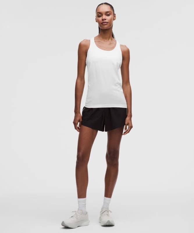 lululemon Swiftly Tech Racerback Tank Top 2.0 *Hip Length - Black/Black