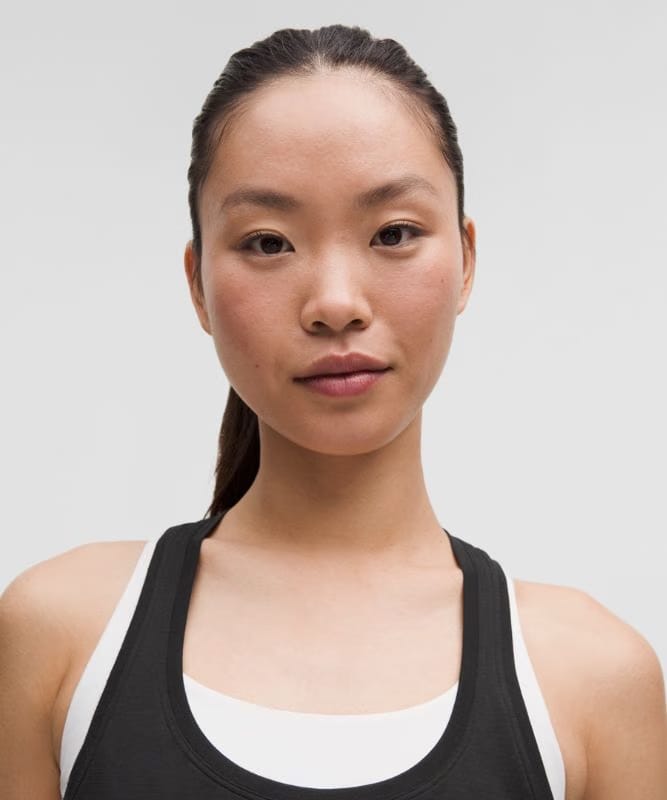 lululemon Swiftly Tech Racerback Tank Top 2.0 *Waist Length - Black/Black