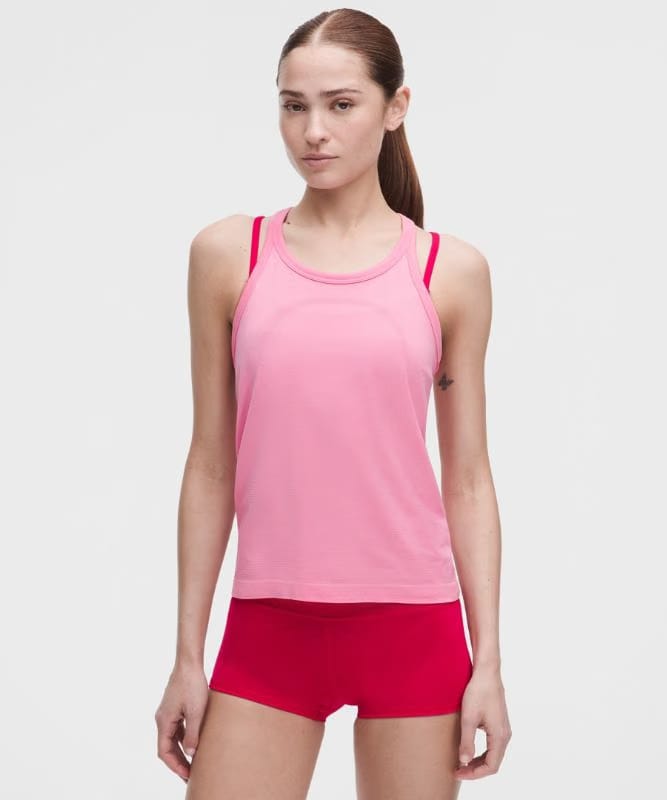 lululemon Swiftly Tech Round-Neck Racerback Tank Top 2.0 *Waist Length - Candy Cloud/Candy Cloud