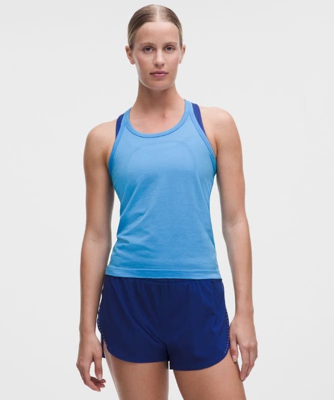 lululemon Swiftly Tech Round-Neck Racerback Tank Top 2.0 *Waist Length - Candy Cloud/Candy Cloud