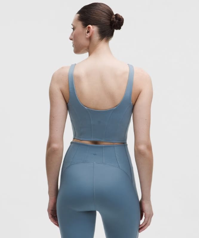 lululemon Ultralu Corset-Stitch Tank Top *Light Support, B/C Cup - Black