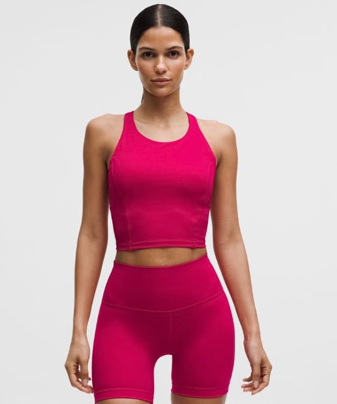 lululemon Wunder Train Racerback Tank Top *Medium Support, B/C Cup - Mulberry Spark