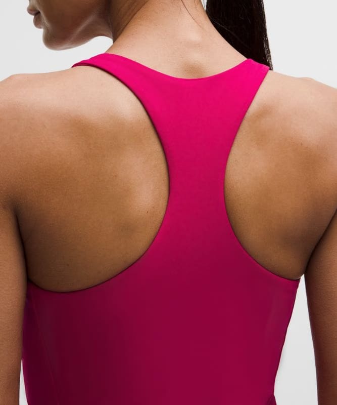 lululemon Wunder Train Racerback Tank Top *Medium Support, B/C Cup - Mulberry Spark