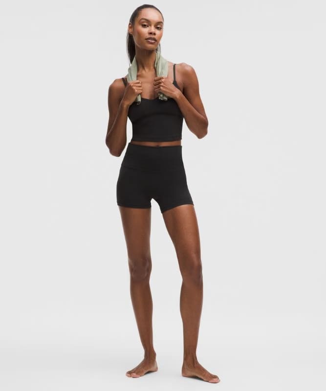 lululemon Align™ Cropped Cami Tank Top *Light Support, A/B Cup - Black