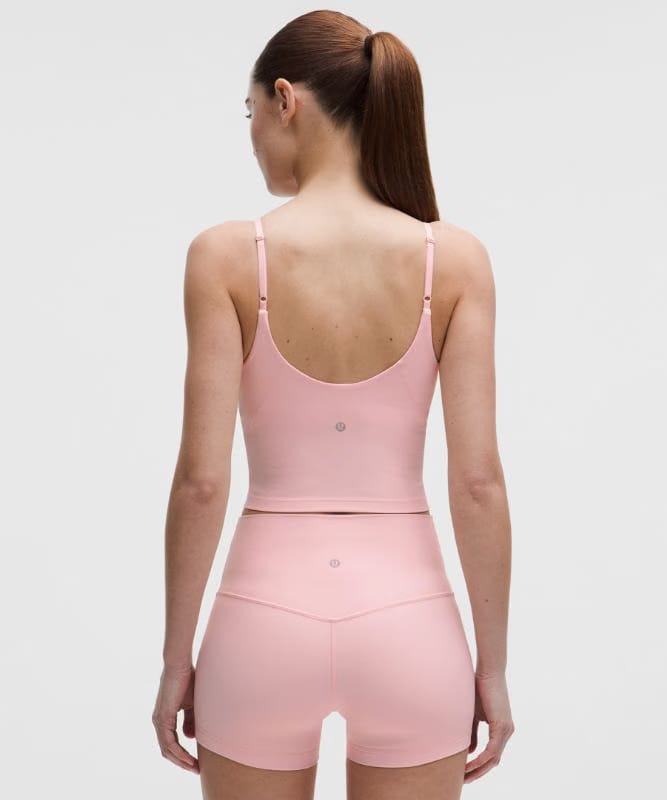 lululemon Align™ Cropped Cami Tank Top *Light Support, A/B Cup - Pink Pearl
