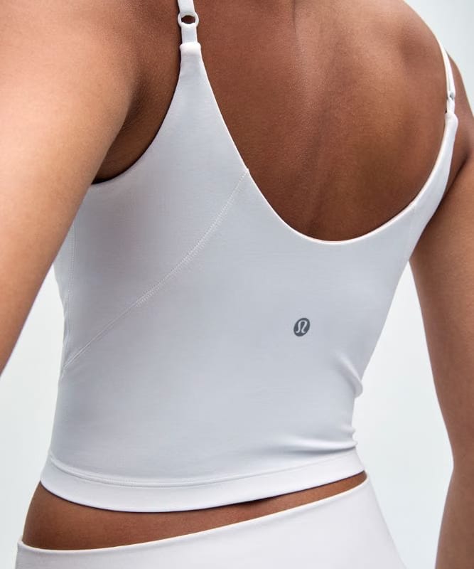 lululemon Align™ Cropped Cami Tank Top *Light Support, A/B Cup - White