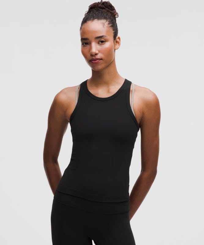 lululemon Align™ Waist-Length Racerback Tank Top - Black