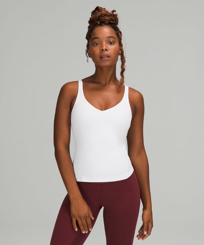 lululemon Align™ Waist-Length Tank Top *Light Support - White