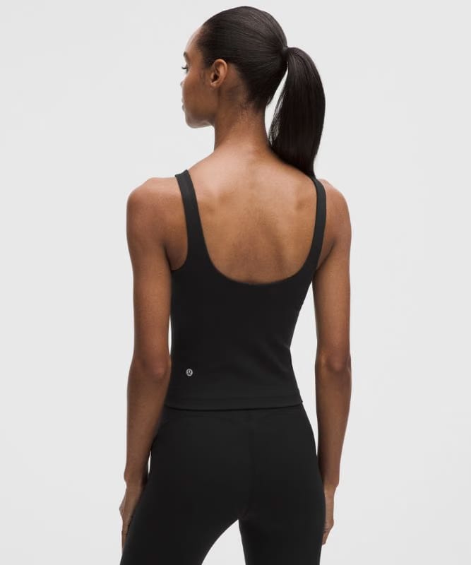 lululemon Glow Up™ Tank Top *Medium Support, B/C Cup - Black