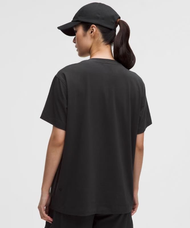 lululemon All Yours Organic Cotton Crewneck T-Shirt - Black