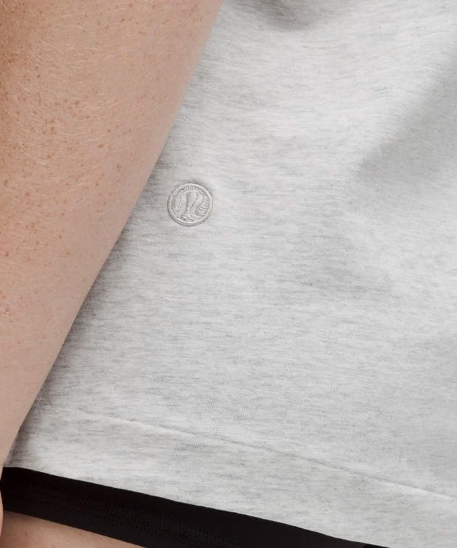 lululemon All Yours Organic Cotton Crewneck T-Shirt - Heathered Core Ultra Light Grey