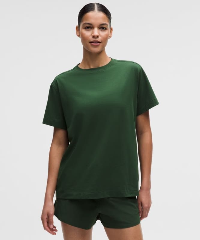 lululemon All Yours Organic Cotton Crewneck T-Shirt - Ivy Grove