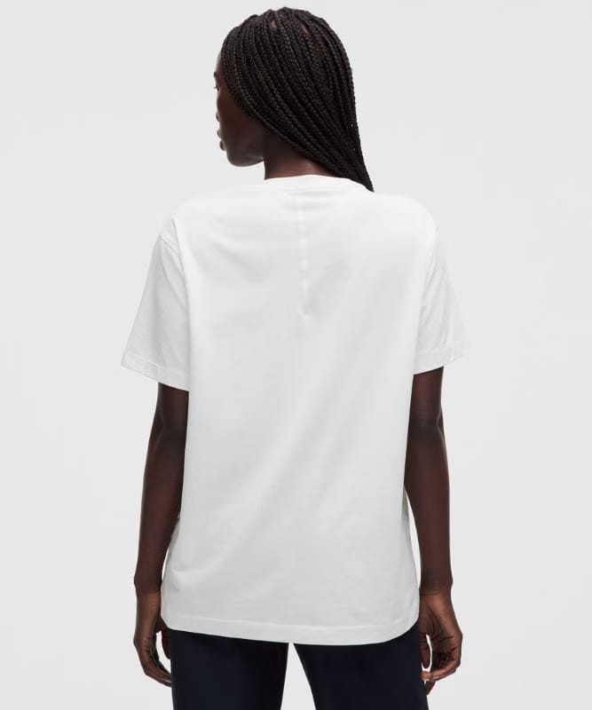 lululemon All Yours Organic Cotton Crewneck T-Shirt - White