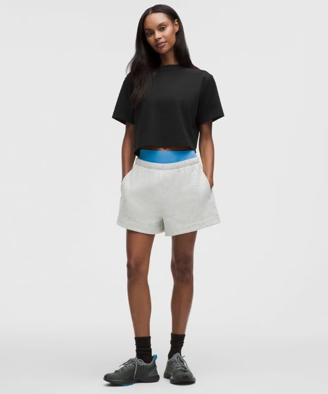 lululemon All Yours Organic Cotton Cropped T-Shirt - Black