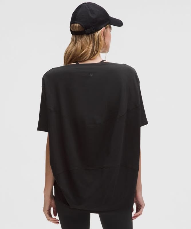 lululemon Back In Action Organic Cotton T-Shirt - Black