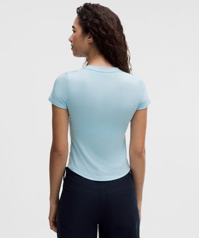 lululemon Hold Tight Short-Sleeve Henley - Foam Cloud