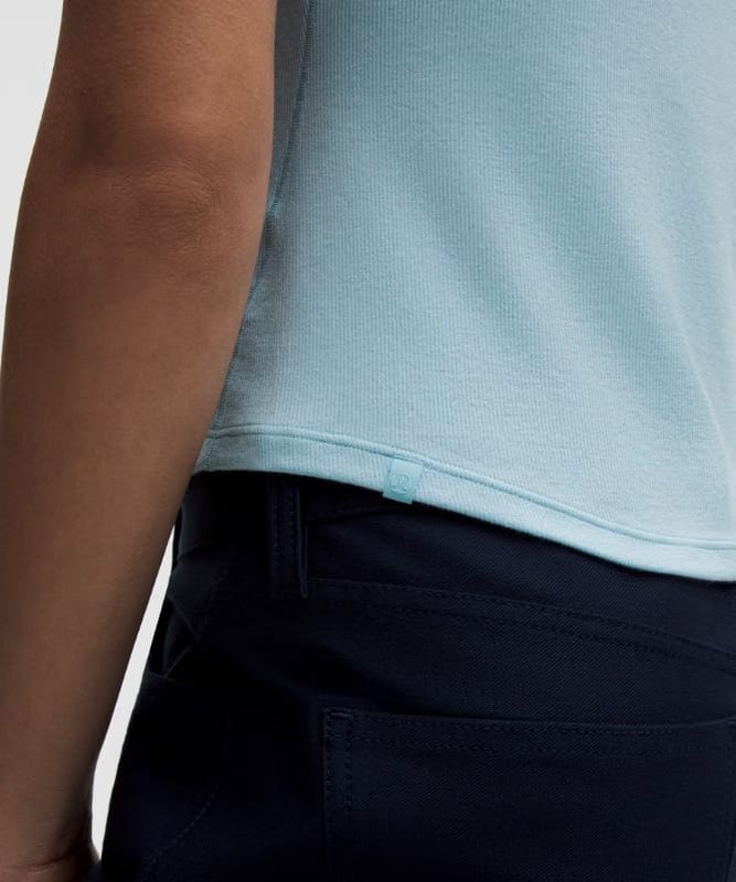 lululemon Hold Tight Short-Sleeve Henley - Foam Cloud
