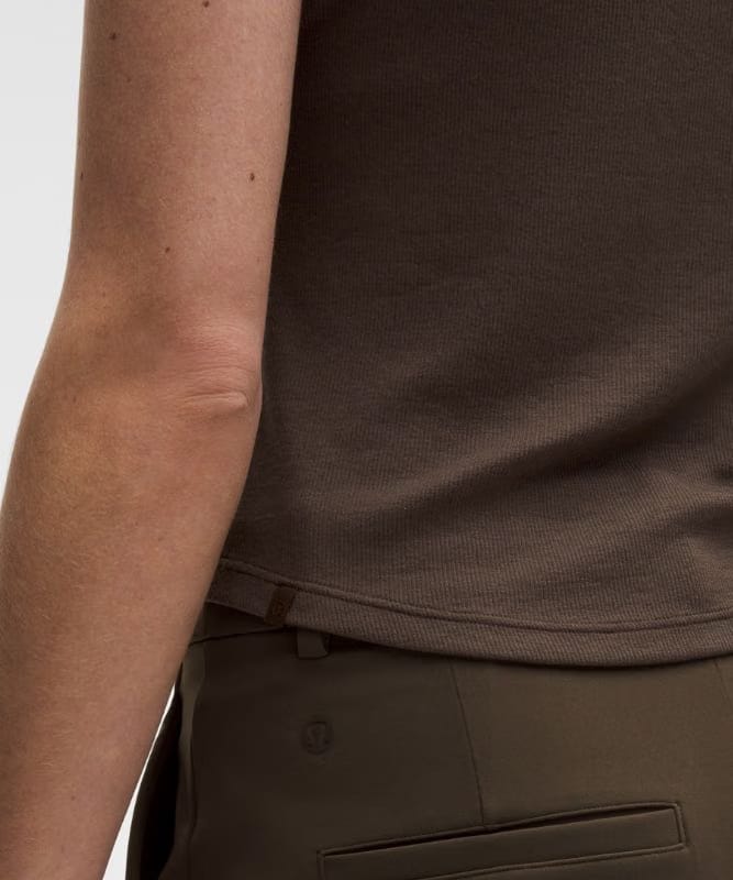 lululemon Hold Tight Short-Sleeve Henley - Walnut Crunch