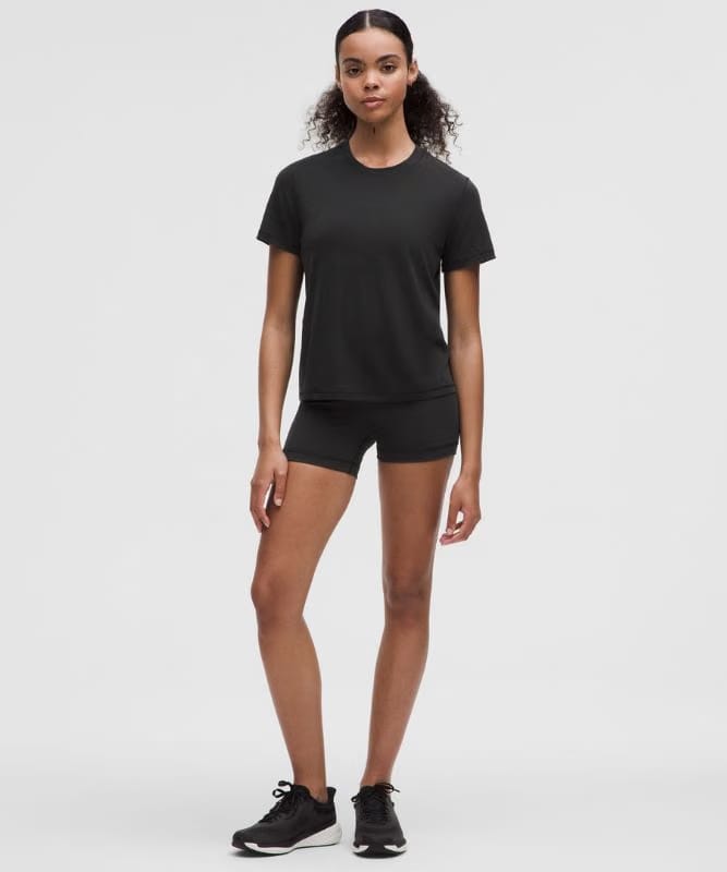 lululemon Jersey Training Classic-Fit Short-Sleeve Shirt - Black