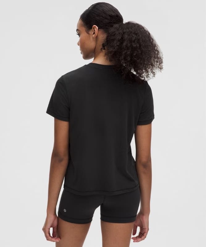 lululemon Jersey Training Classic-Fit Short-Sleeve Shirt - Black