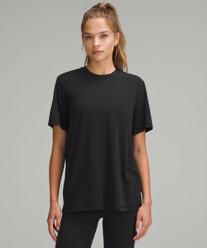 lululemon Jersey Training Short-Sleeve Shirt - Black
