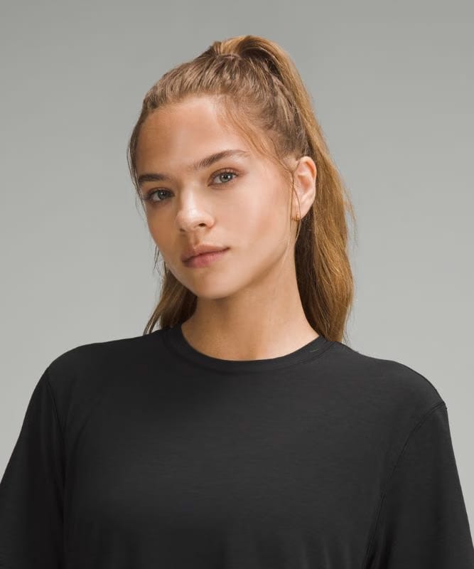 lululemon Jersey Training Short-Sleeve Shirt - Black