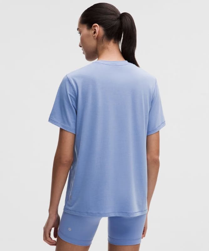lululemon Jersey Training Short-Sleeve Shirt - Prep Blue