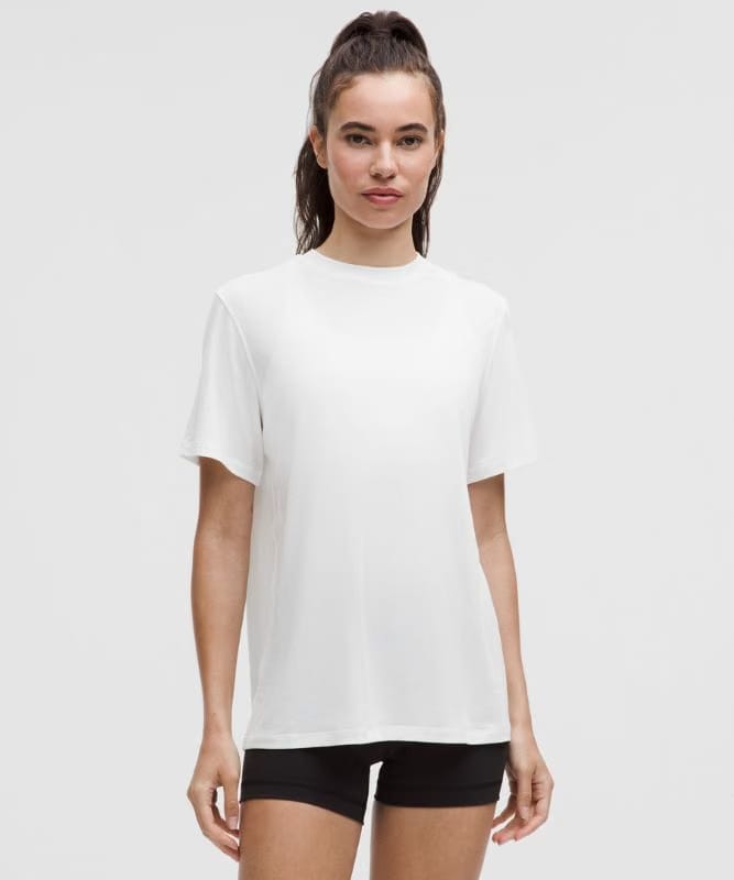 lululemon Jersey Training Short-Sleeve Shirt - White