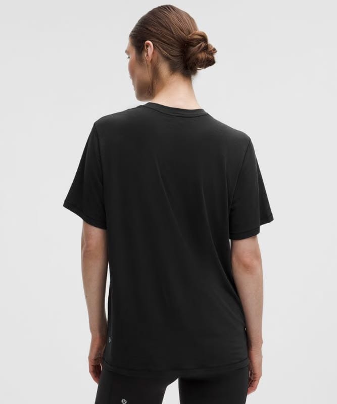 lululemon Jersey Training Short-Sleeve Shirt *Wordmark - Black