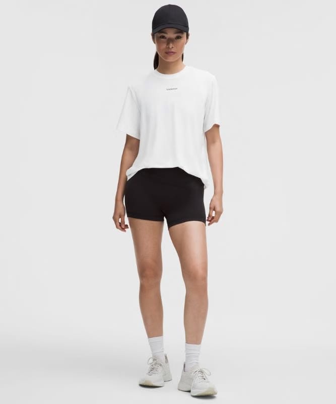 lululemon Jersey Training Short-Sleeve Shirt *Wordmark - Black