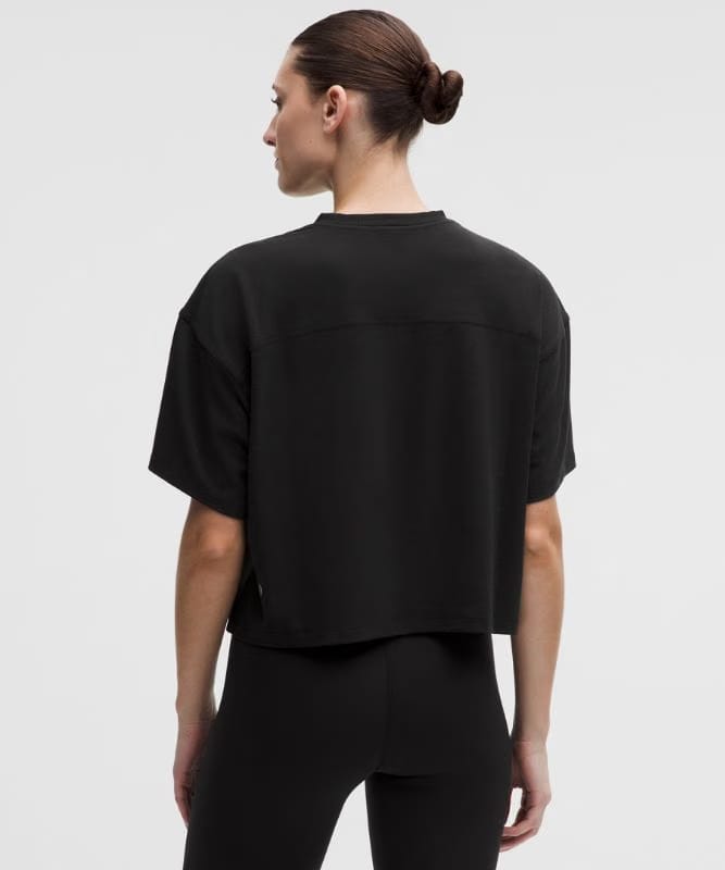 lululemon Jersey Training V-Neck T-Shirt - Black