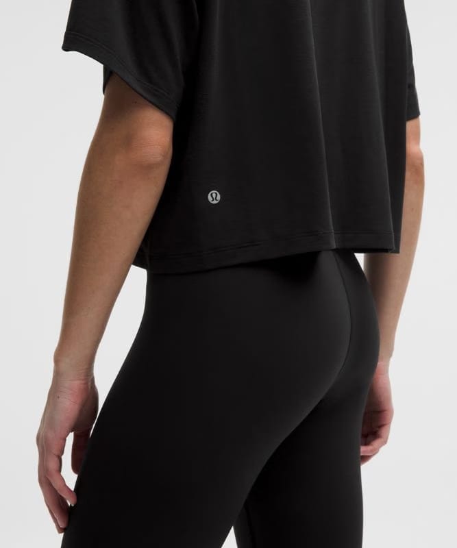lululemon Jersey Training V-Neck T-Shirt - Black