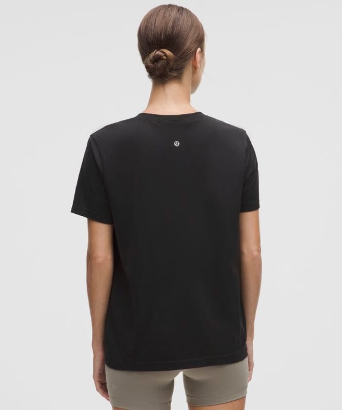lululemon Swiftly Relaxed Short-Sleeve Shirt Hip Length *Updated Fit - Black/Black