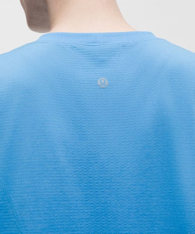 lululemon Swiftly Relaxed Short-Sleeve Shirt Hip Length *Updated Fit - Ocean Wave/Ocean Wave