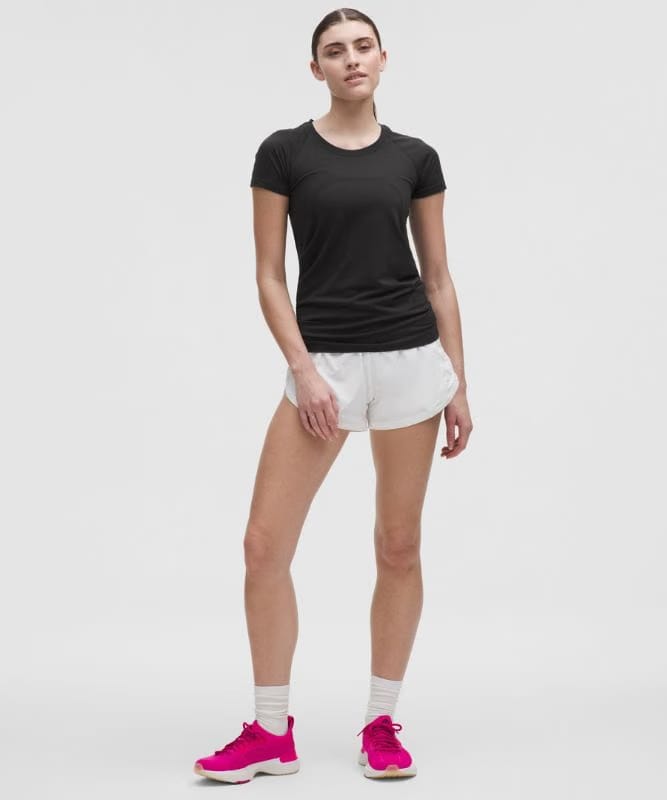 lululemon Swiftly Tech Short-Sleeve Shirt 2.0 *Hip Length - Black/Black