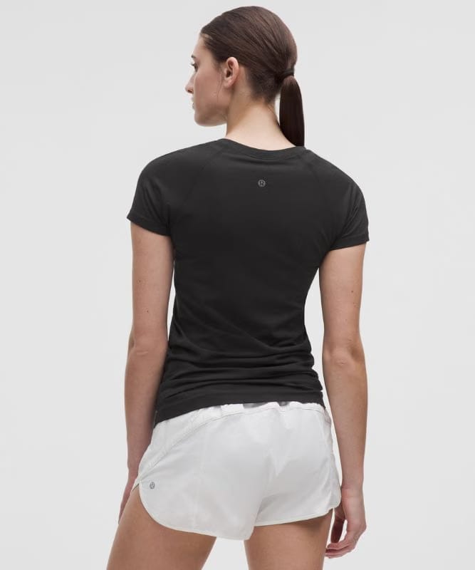 lululemon Swiftly Tech Short-Sleeve Shirt 2.0 *Hip Length - Black/Black