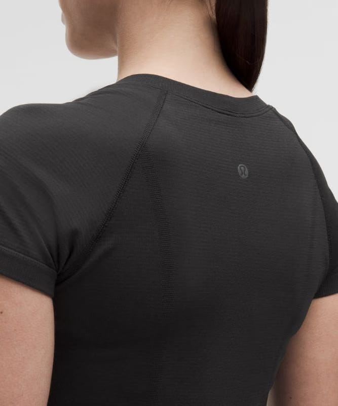 lululemon Swiftly Tech Short-Sleeve Shirt 2.0 *Hip Length - Black/Black