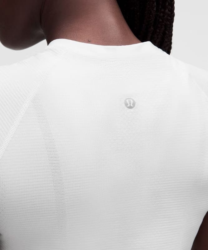 lululemon Swiftly Tech Short-Sleeve Shirt 2.0 *Hip Length - White/White
