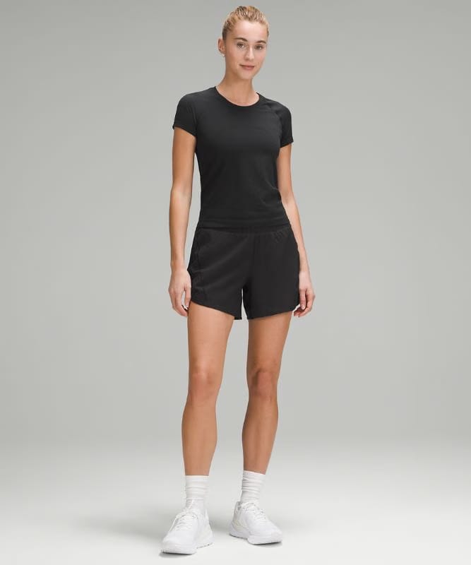lululemon Swiftly Tech Short-Sleeve Shirt 2.0 *Waist Length - Black/Black