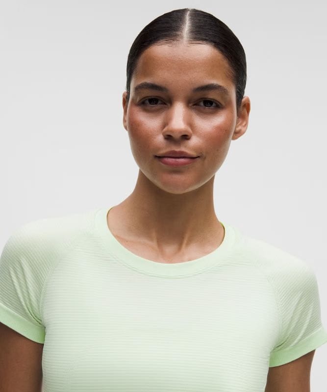 lululemon Swiftly Tech Short-Sleeve Shirt 2.0 *Waist Length - Matcha Magic/Matcha Magic