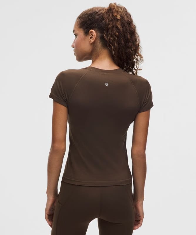 lululemon Swiftly Tech Short-Sleeve Shirt 2.0 *Waist Length - Walnut Crunch/Walnut Crunch